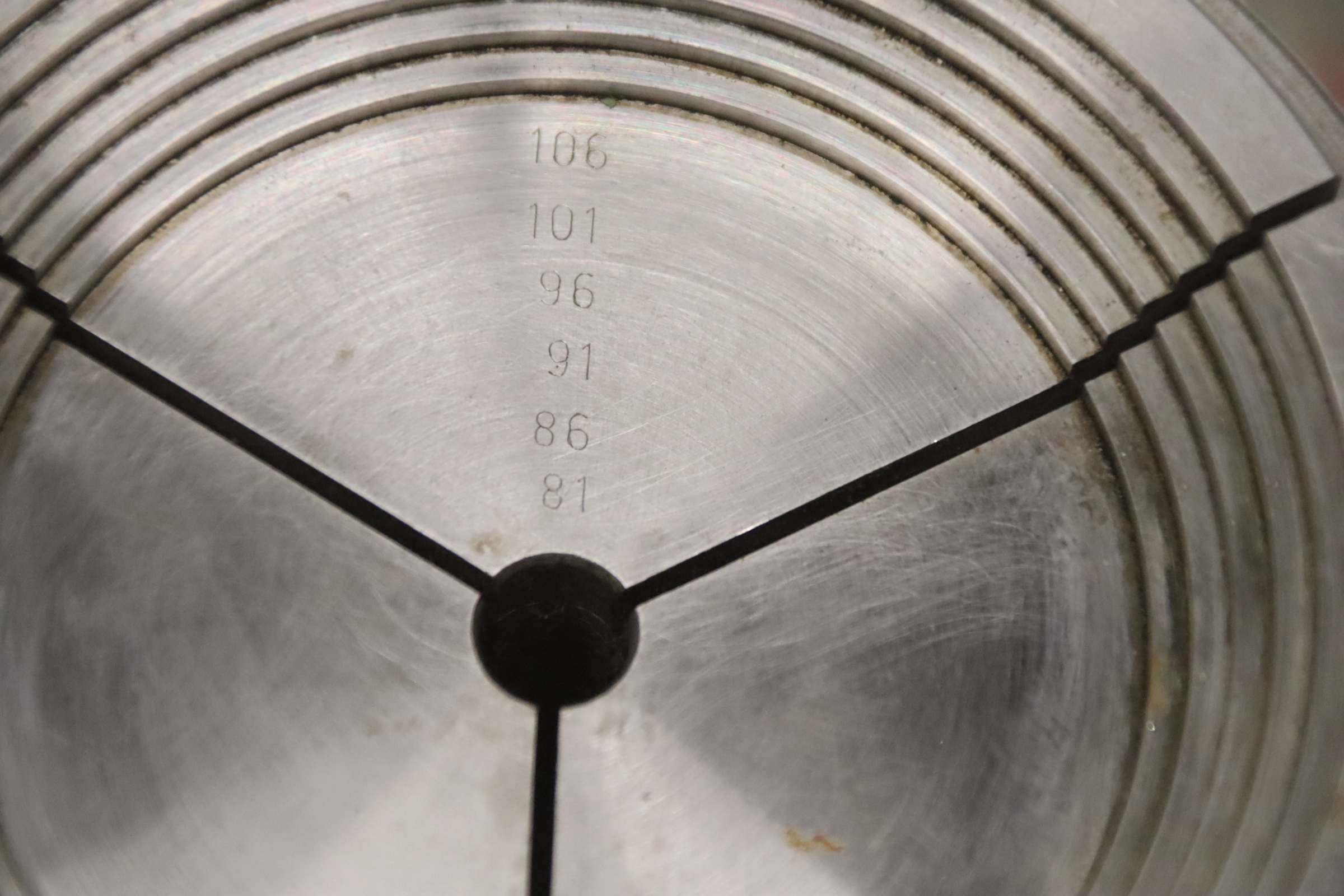 Stufenfutter Präzisions-Spannfutter MK6 von Schaublin - Durchmesser 81 bis 106 mm – Bild 4