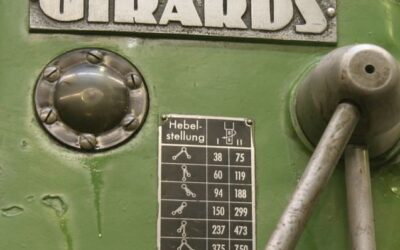 Standbohrmaschine MK4 von Girards - SB40 – Bild 7