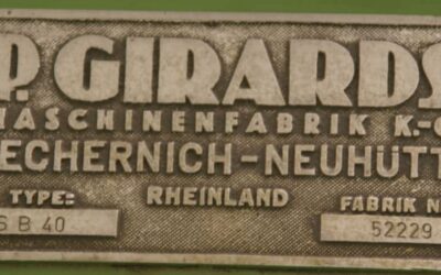 Standbohrmaschine MK4 von Girards - SB40 – Bild 9