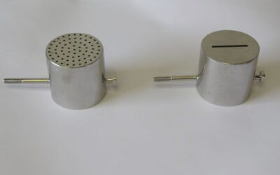 Eispressform von Edelstahl - Formgeber: Spaghetti und breite Nudel