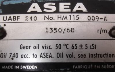 Getriebemotor 0,18 kW 68 U/min von Asea - MT63B4 – Bild 5