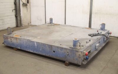 Gleiswagen 20 Tonnen mit Antrieb batteriebetrieben von Mechanic - Schienenwagen MTA mit Hubzylinder