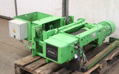 Kranfahrwerk mit Elektroseilzug 1500 kg von Stahl - AS 2008-16  2/1