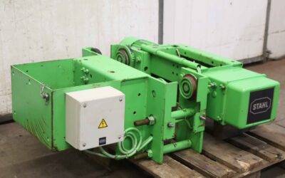 Alternative view of Kranfahrwerk mit Elektroseilzug 1500 kg von Stahl - AS 2008-16  2/1