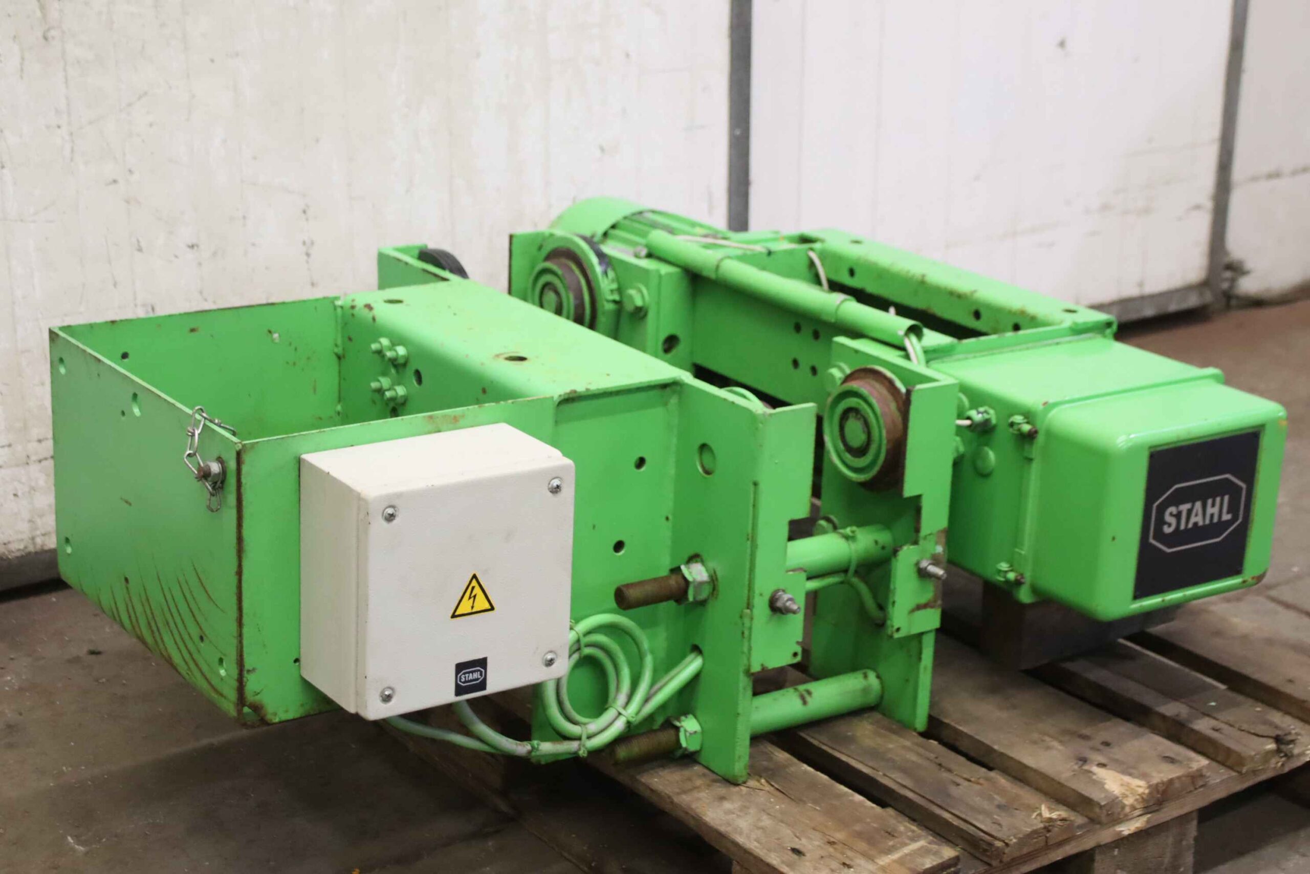 Kranfahrwerk mit Elektroseilzug 1500 kg von Stahl - AS 2008-16 2/1 – Bild 2