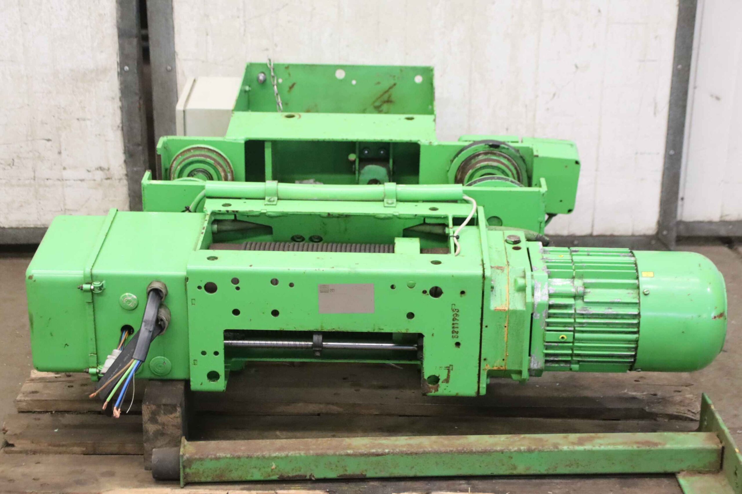 Kranfahrwerk mit Elektroseilzug 1500 kg von Stahl - AS 2008-16 2/1 – Bild 10