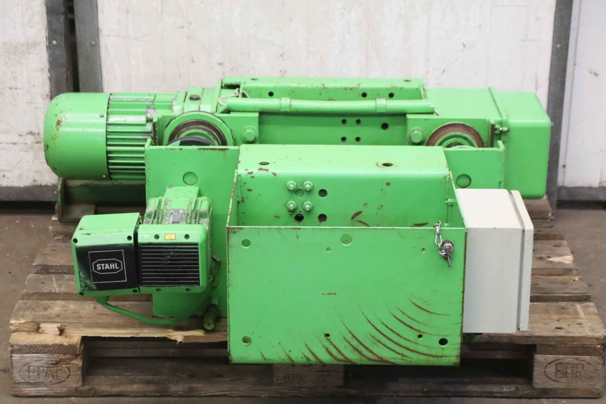 Kranfahrwerk mit Elektroseilzug 1500 kg von Stahl - AS 2008-16 2/1 – Bild 12