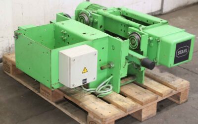 Alternative view of Kranfahrwerk mit Elektroseilzug 1500 kg von Stahl - AS 2008-16  2/1