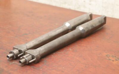 Aufsteckhalter für Spiralbohrmesser 2 Stück von unbekannt - MK5  Länge 450 mm