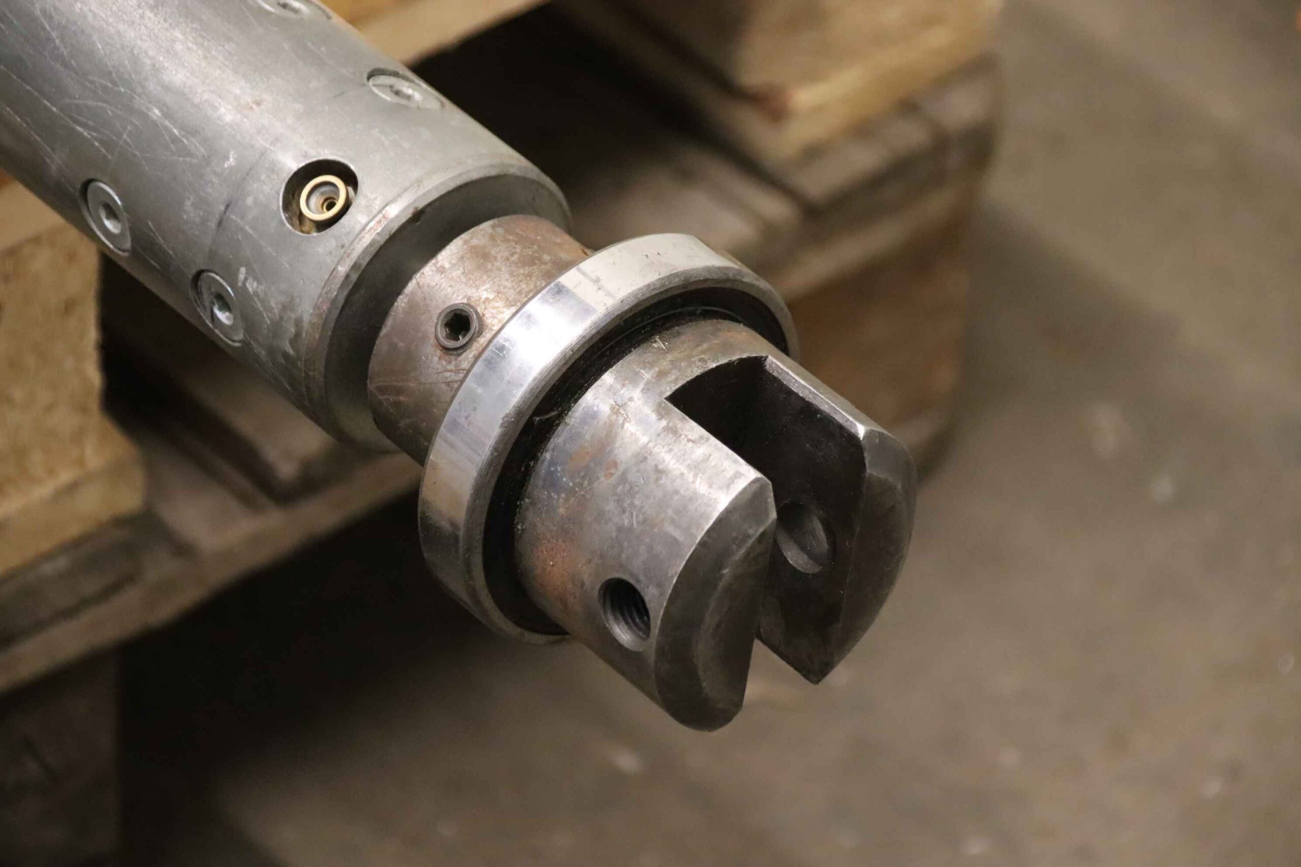 Rollenträger für Verpackungsmaschine von unbekannt - Ø 75 x 1700 mm – Bild 4