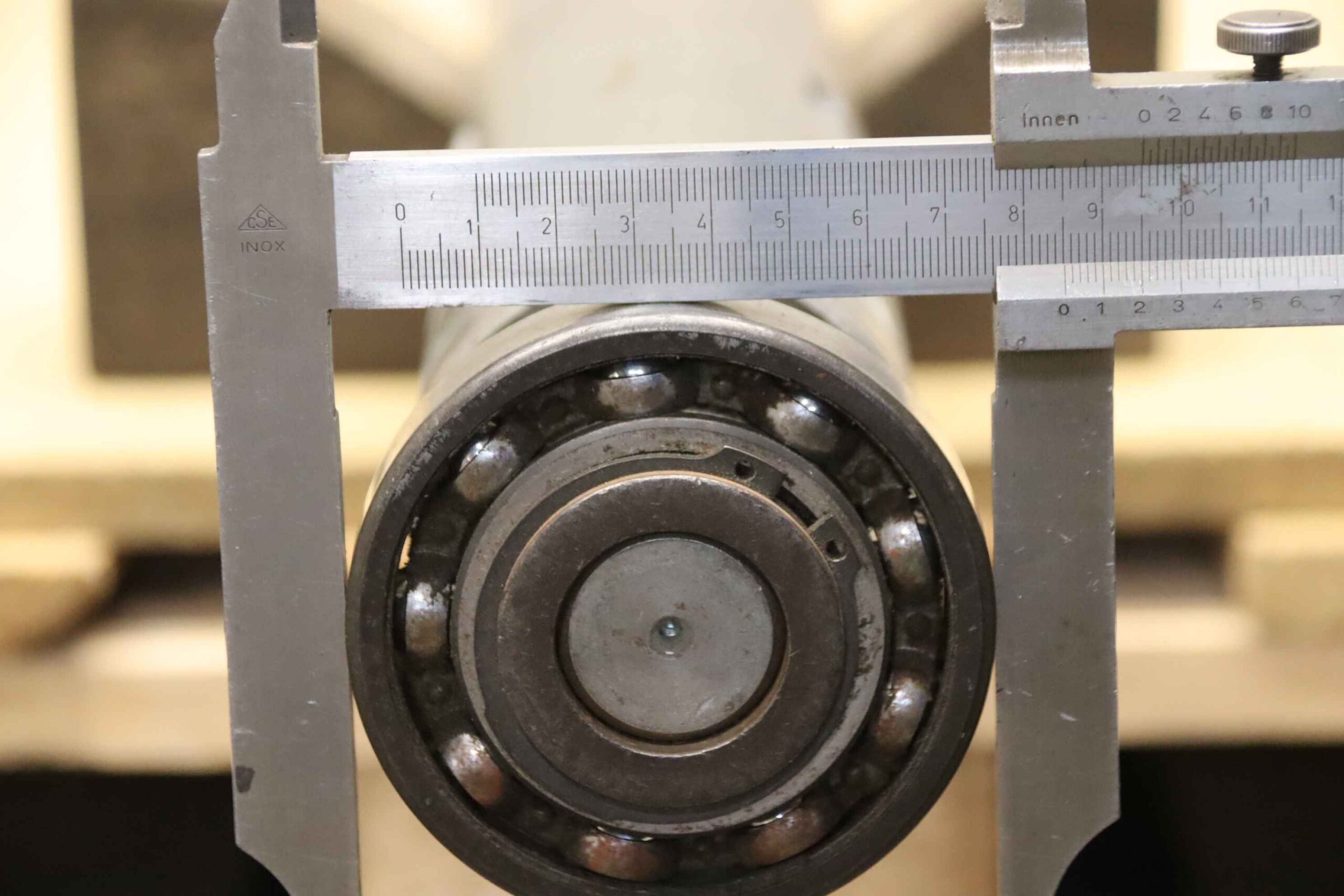 Rollenträger für Verpackungsmaschine von unbekannt - Ø 75 x 1700 mm – Bild 11