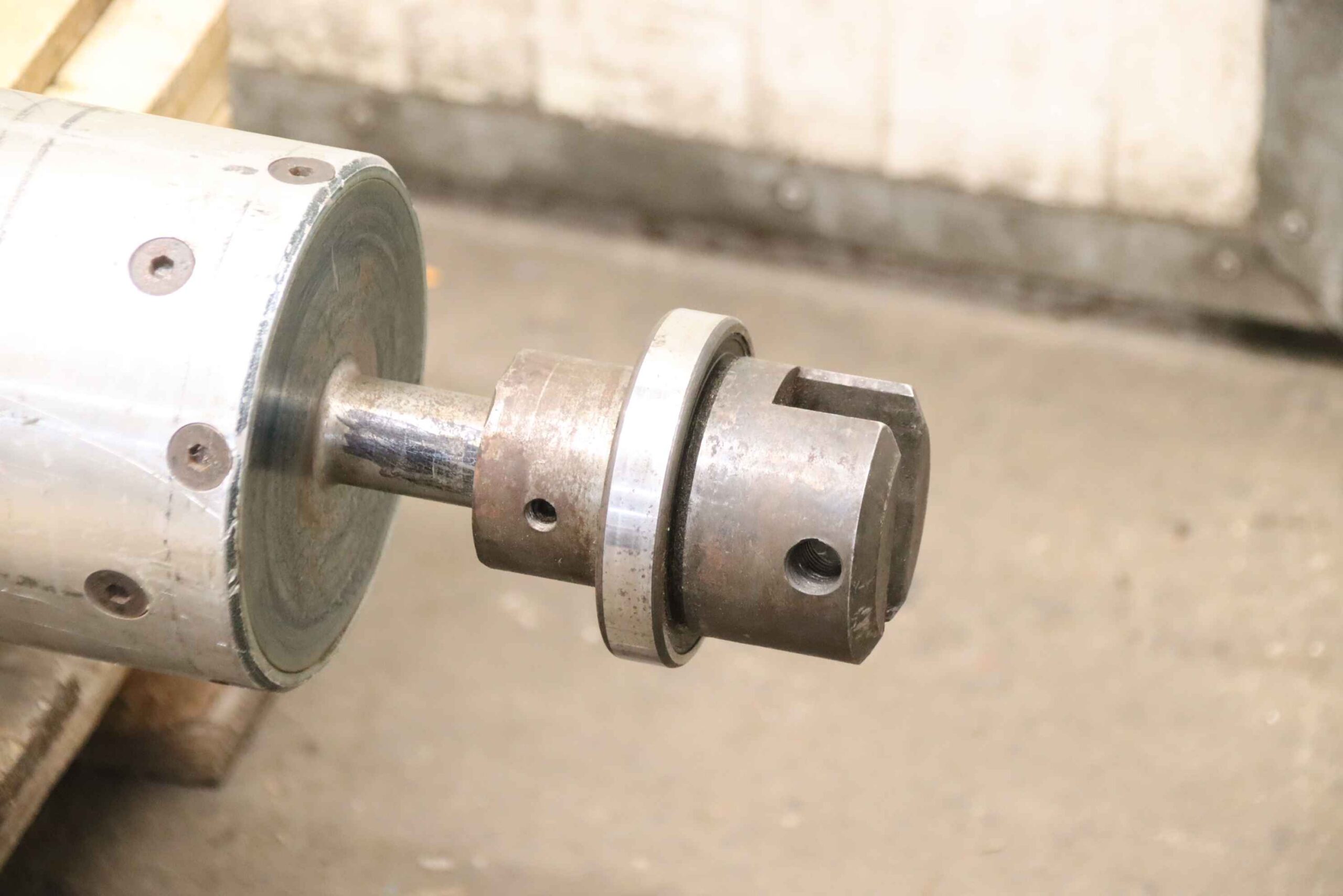 Rollenträger für Verpackungsmaschine von unbekannt - Ø 148 x 1600 mm – Bild 4