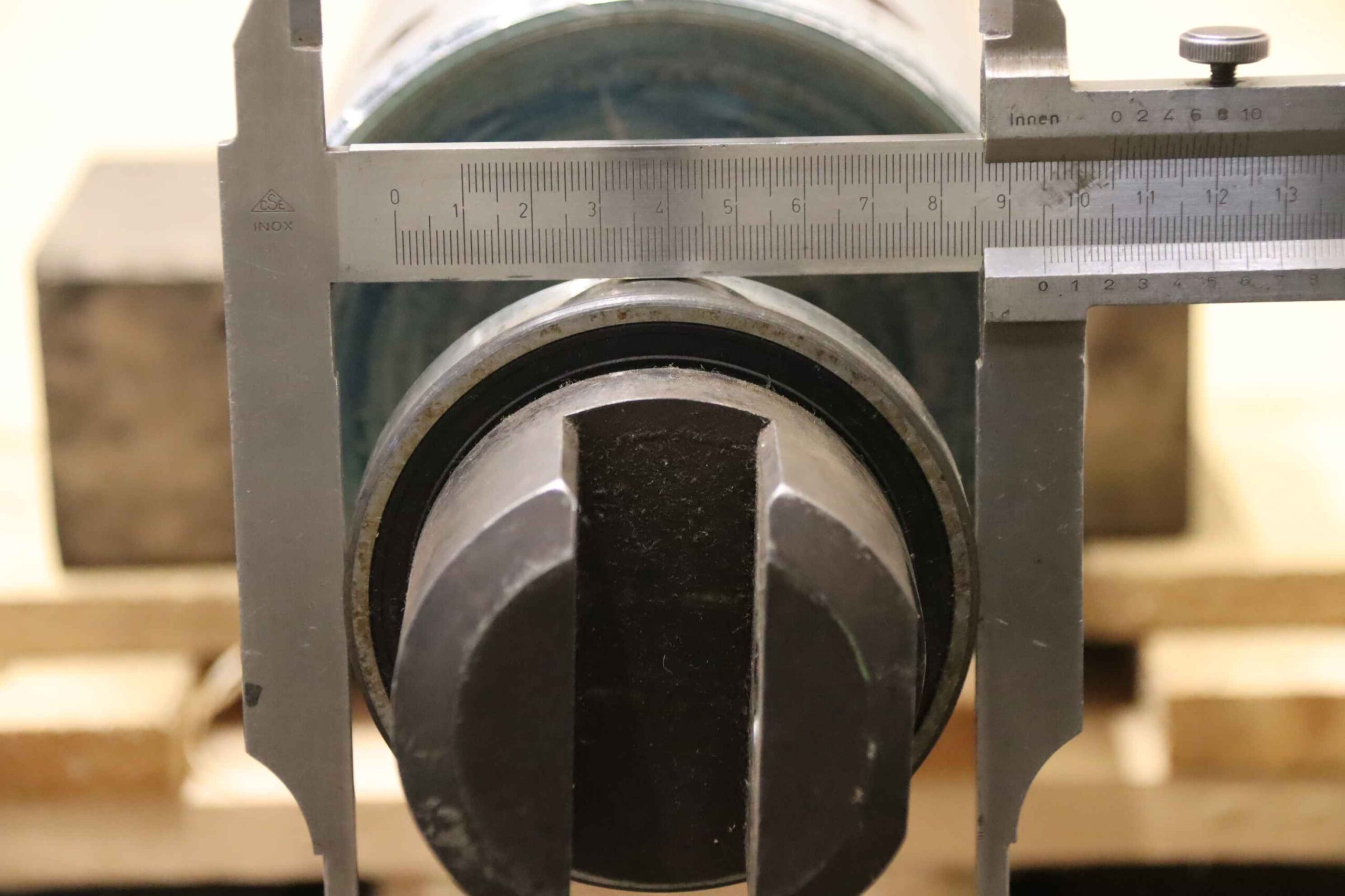 Rollenträger für Verpackungsmaschine von unbekannt - Ø 148 x 1600 mm – Bild 5