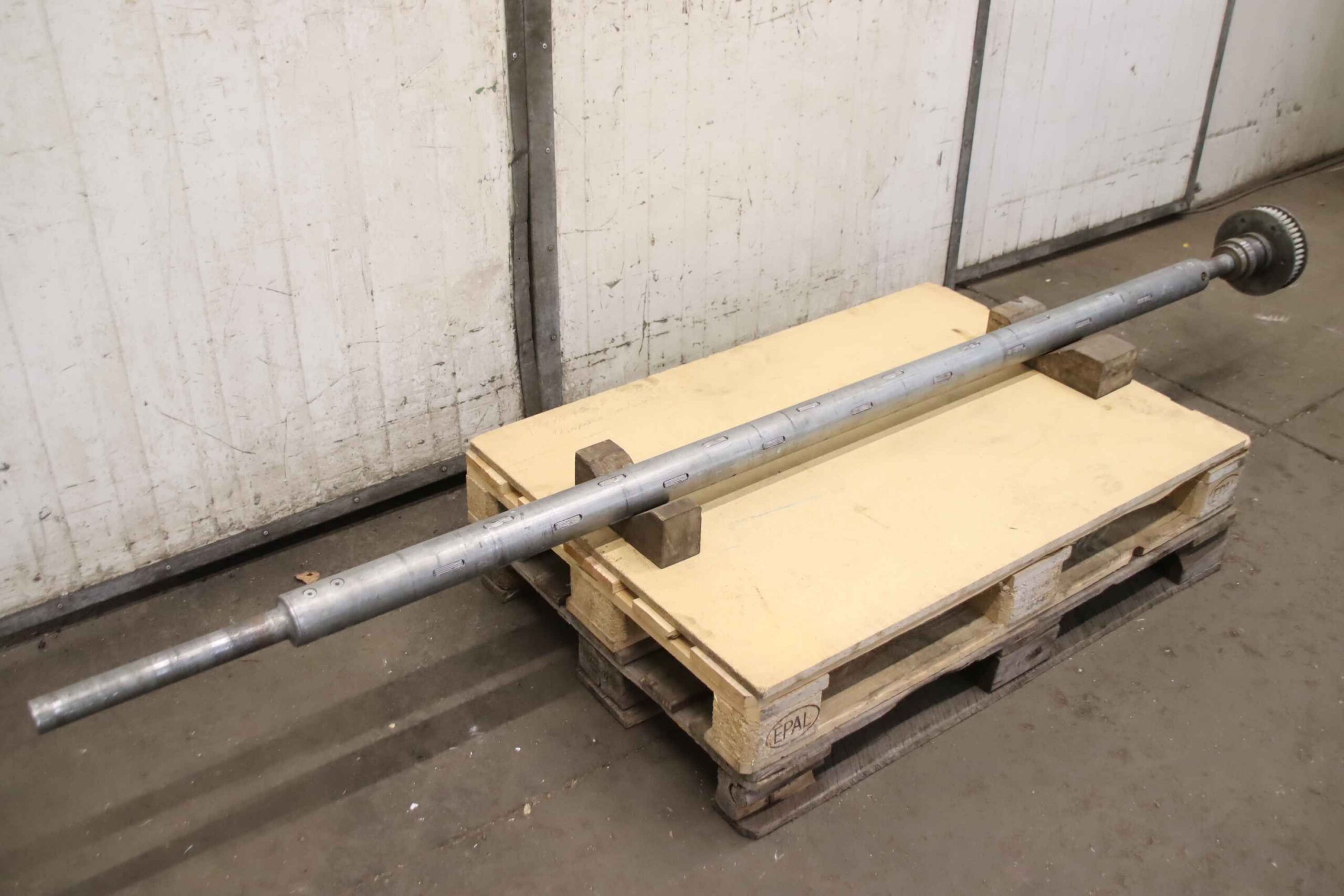 Rollenträger für Verpackungsmaschine von unbekannt - Ø 75 x 2040 mm – Bild 2