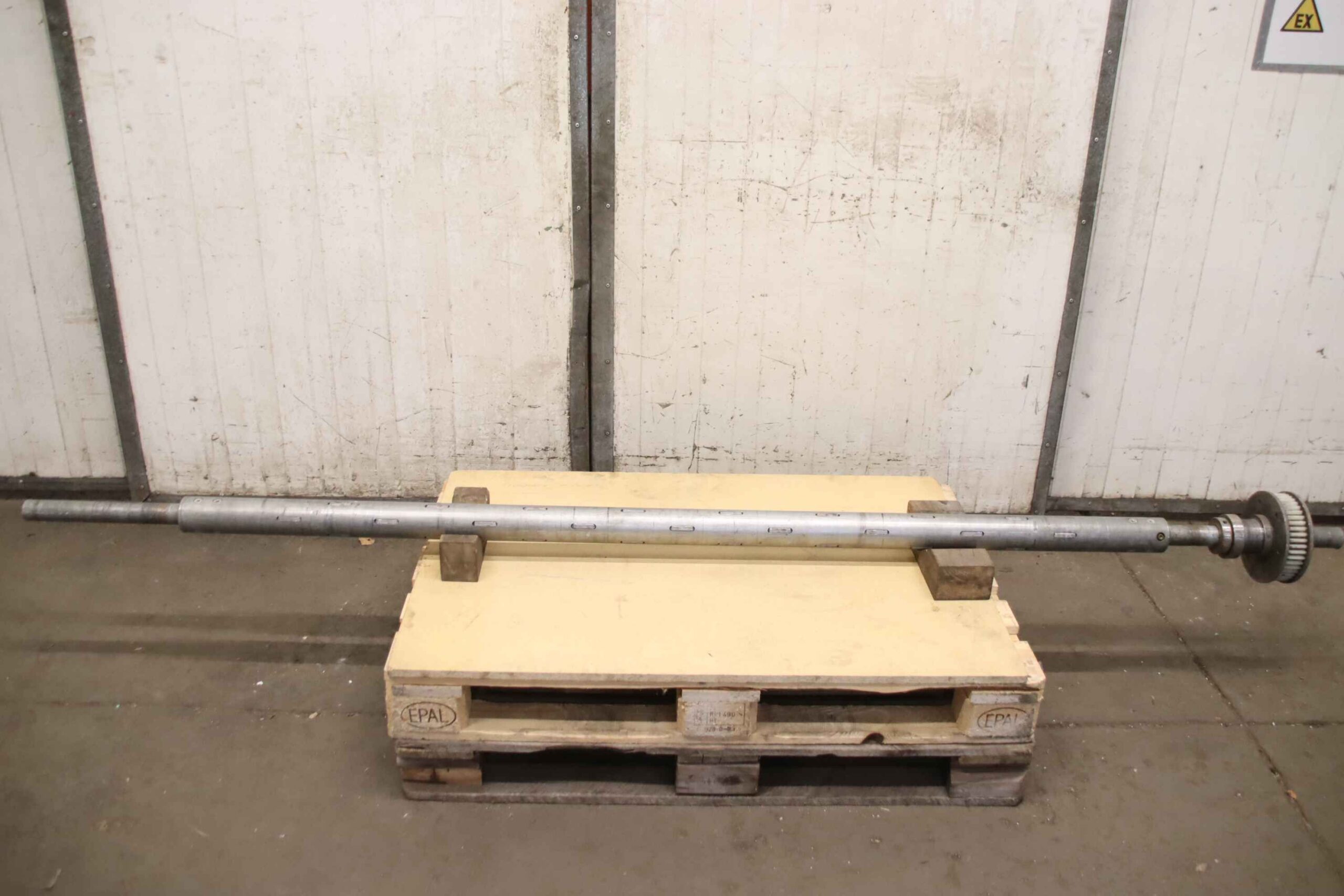 Rollenträger für Verpackungsmaschine von unbekannt - Ø 75 x 2040 mm – Bild 3