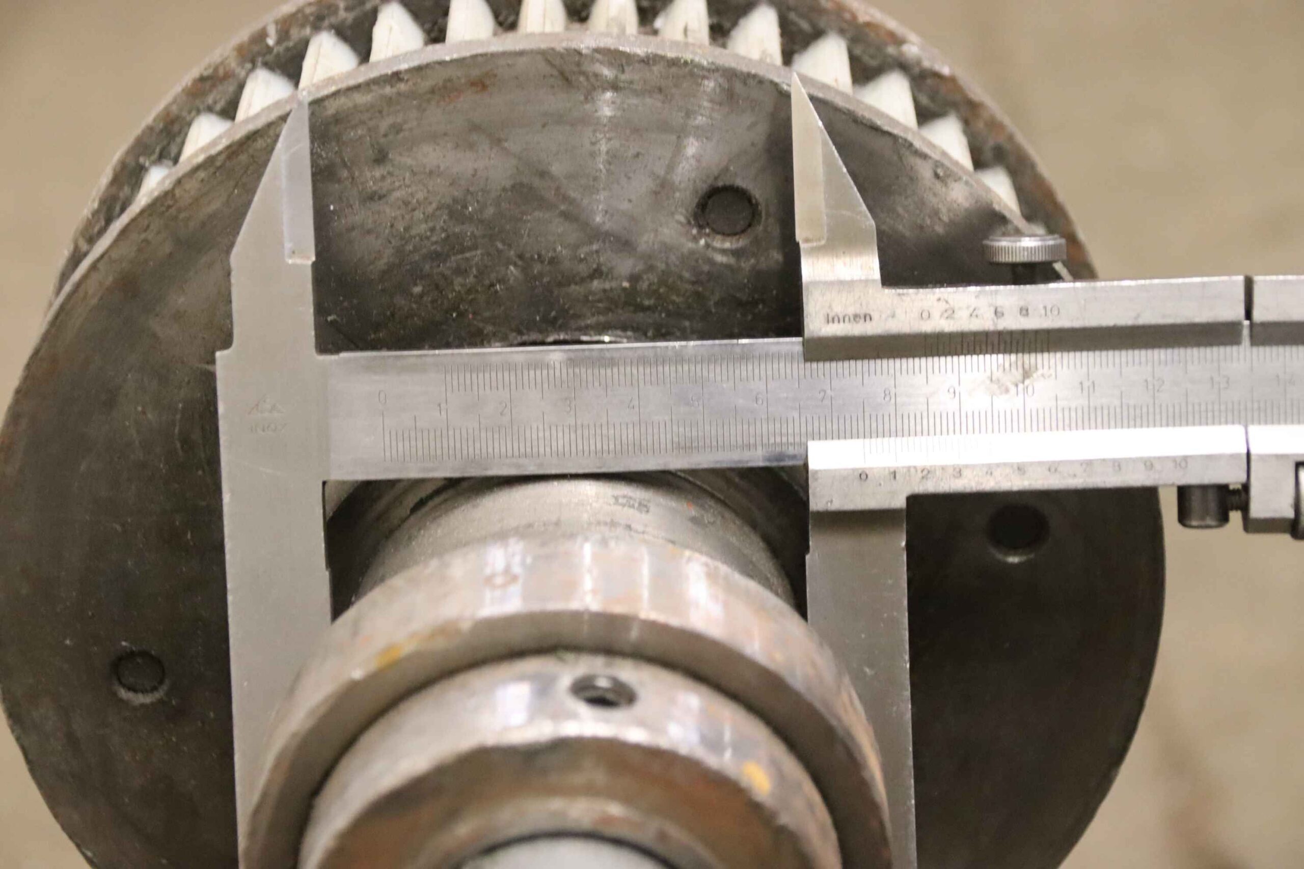 Rollenträger für Verpackungsmaschine von unbekannt - Ø 75 x 2040 mm – Bild 7
