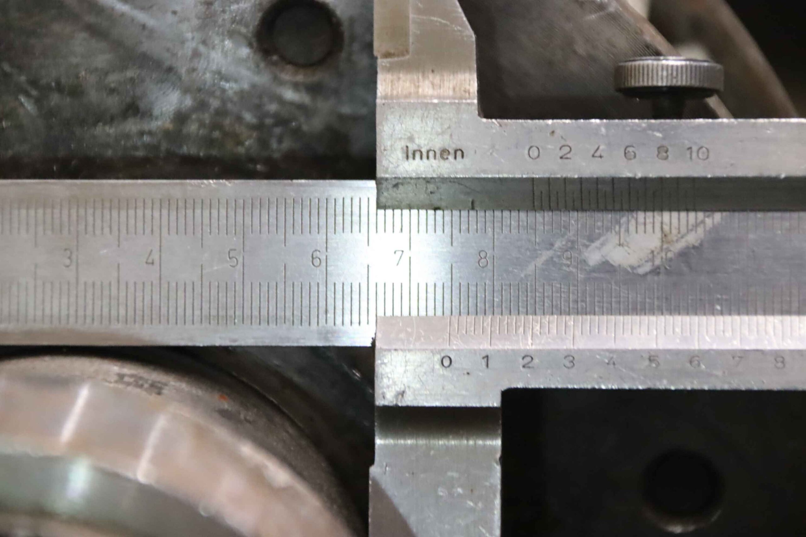 Rollenträger für Verpackungsmaschine von unbekannt - Ø 75 x 2040 mm – Bild 8
