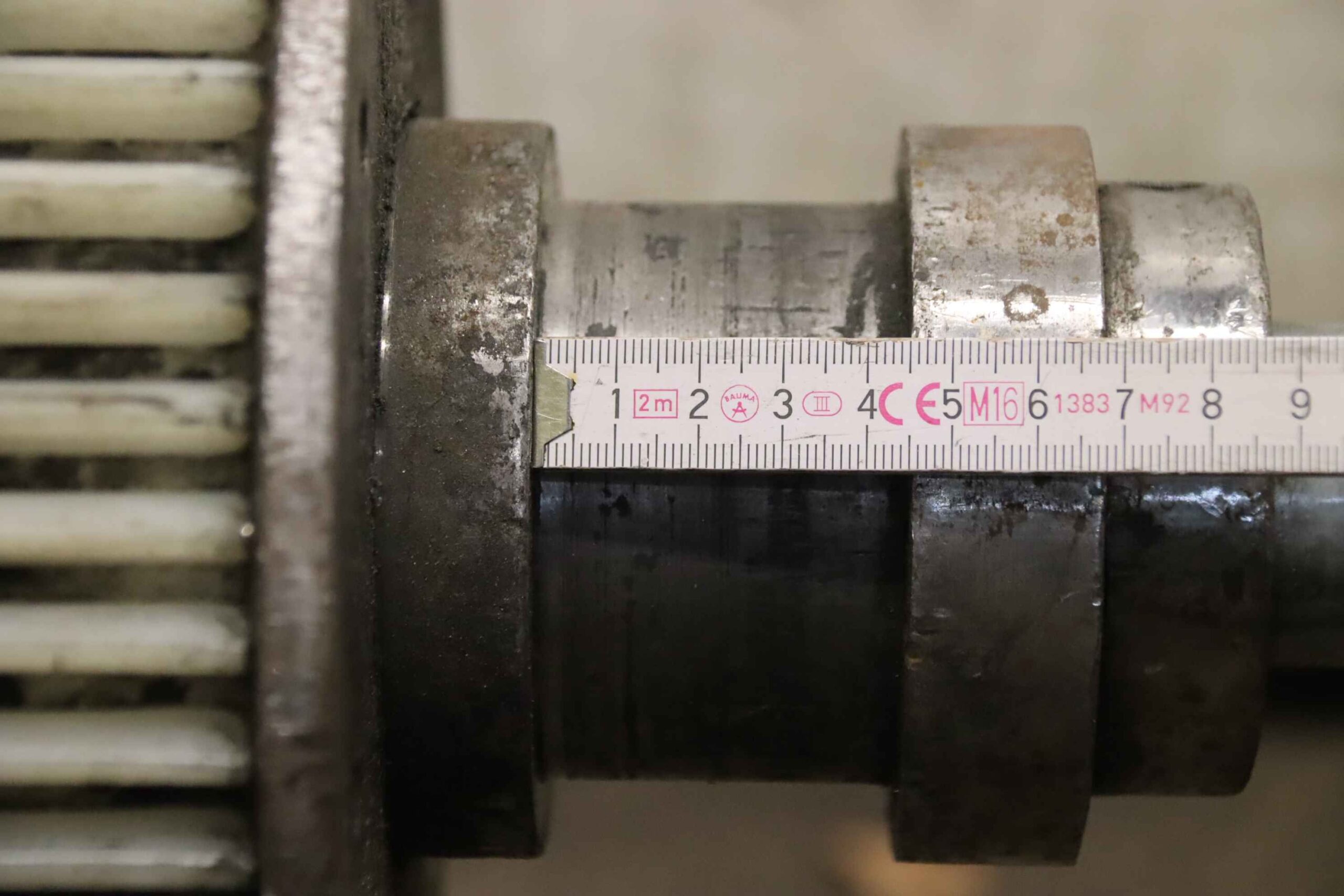 Rollenträger für Verpackungsmaschine von unbekannt - Ø 75 x 2040 mm – Bild 9