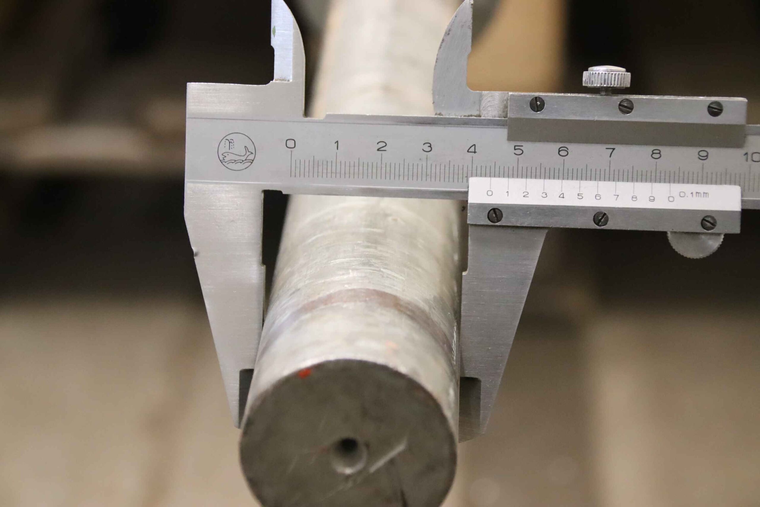 Rollenträger für Verpackungsmaschine von unbekannt - Ø 75 x 2040 mm – Bild 11