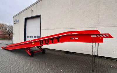 Mobile Auffahrrampe von Butt** - BK912