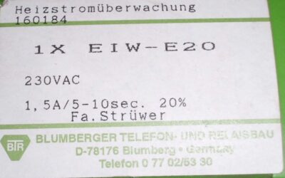 Relais von BTR - EIW-E20 – Bild 5