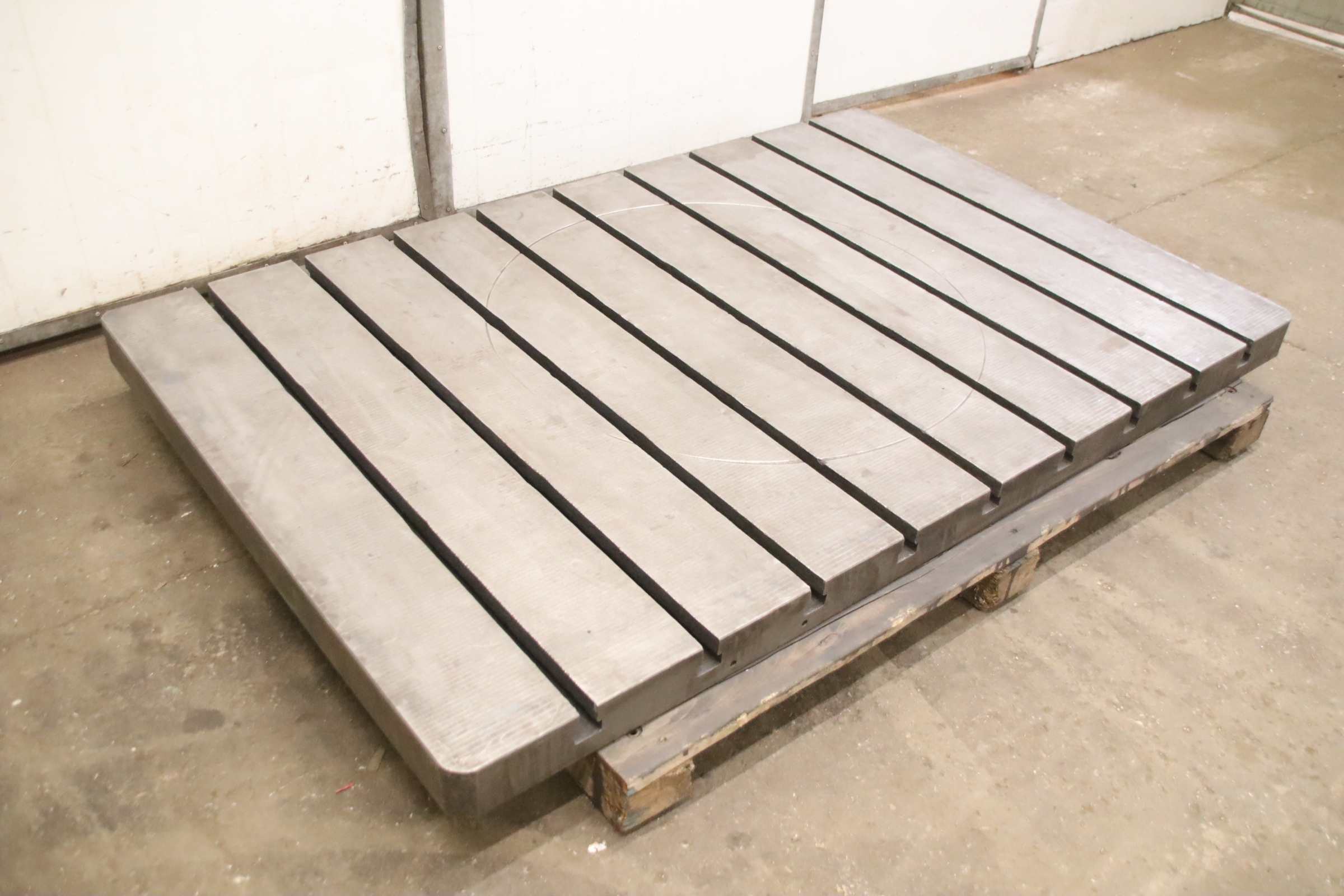 Aufspannplatte mit T Nut von Guss - 1295/2000/H90 mm – Bild 2