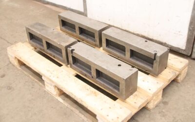 Aufspannwürfel 4 Stück von Stahl - 500/120/H160 mm