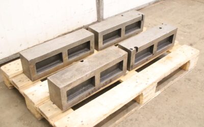 Alternative view of Aufspannwürfel 4 Stück von Stahl - 500/120/H160 mm