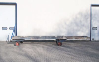 Alternative view of Schwerlast-Transportwagen 15 Tonnen von unbekannt - 9360/1320/H840 mm