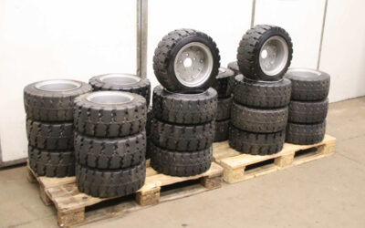 Vollgummi Reifen von Continental - CSE-Robust 200/50-10 SC 10 RIM 6.50 F