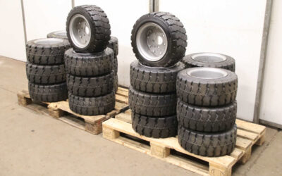 Alternative view of Vollgummi Reifen von Continental - CSE-Robust 200/50-10  SC 10  RIM 6.50 F