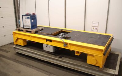 Gleiswagen 50 Tonnen mit Antrieb batteriebetrieben von Plan - EGB 50