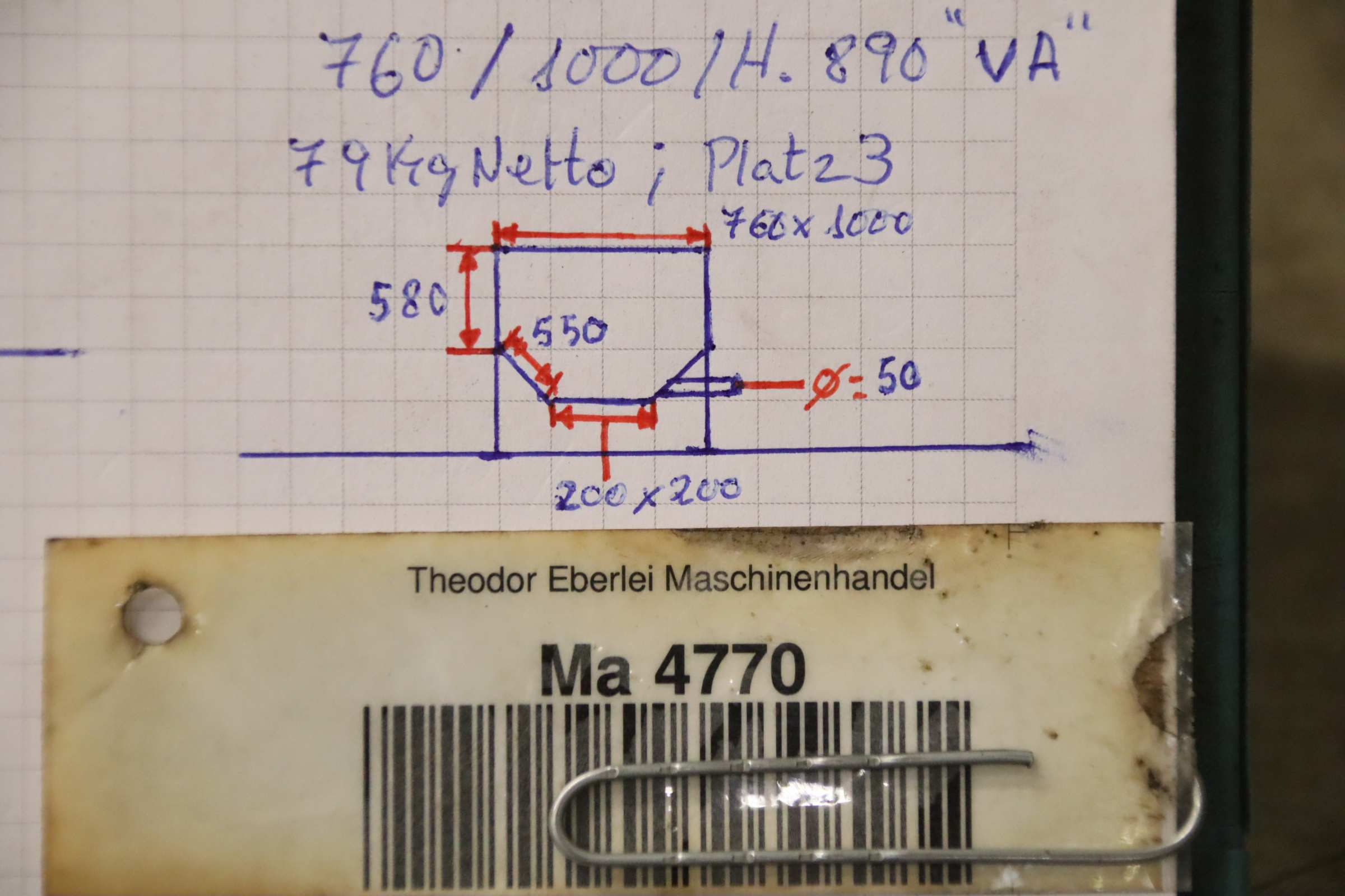 Behälter VA von unbekannt - 550 Ltr – Bild 10
