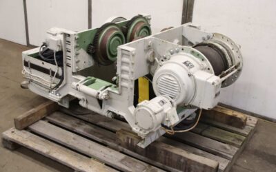 Alternative view of Kranfahrwerk mit Elektroseilzug 10.000 kg von SWF - 50H8d