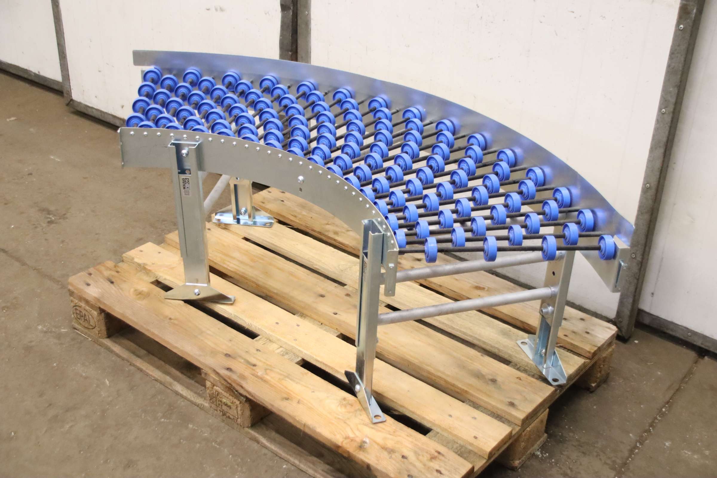 Kurvenrollenbahn von Soco System - Kurve 90°