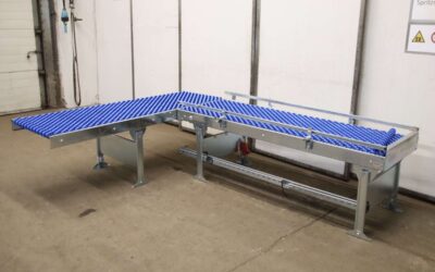 Rollenbahn 2-teilig 2,0/2,0 m von unbekannt - Bahnbreite 600 mm