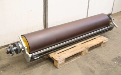 Alternative view of Transportrolle mit Schneidvorrichtung von unbekannt - Ø 327 x 1800 mm  gummiert