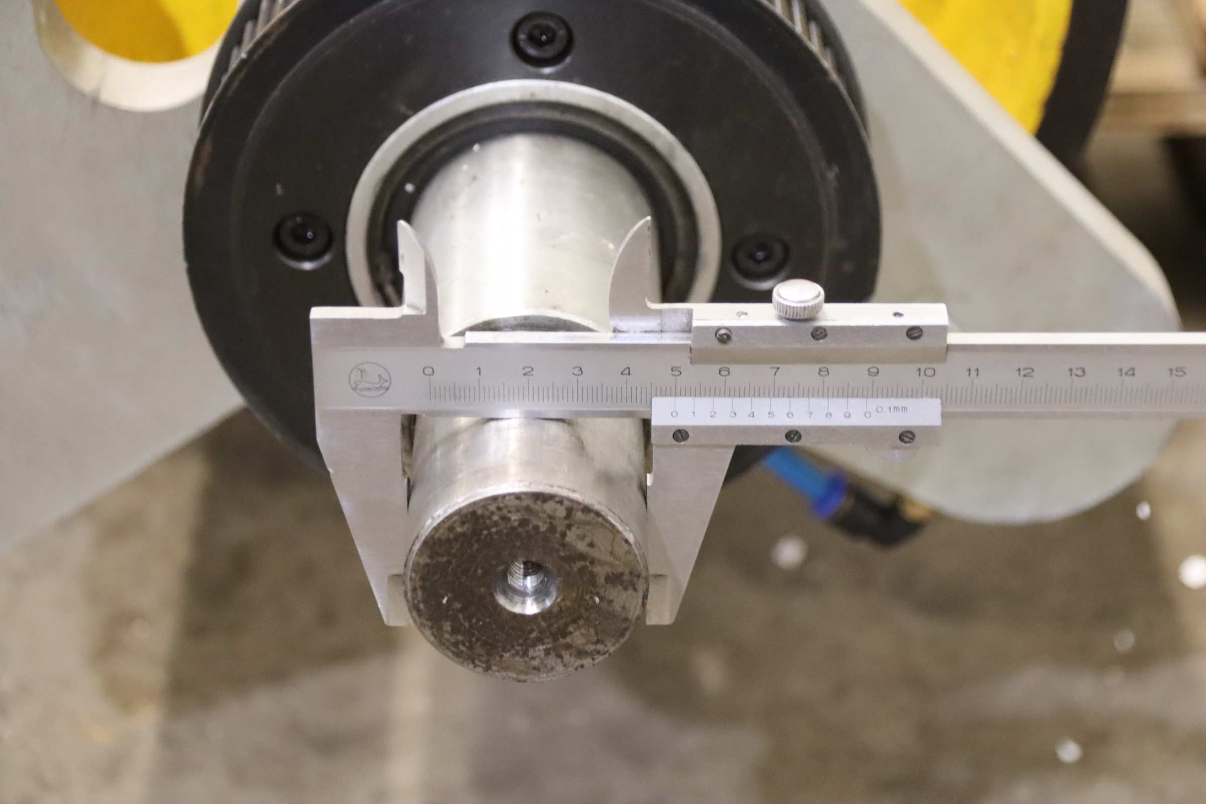 Transportrolle mit Schneidvorrichtung von unbekannt - Ø 327 x 1800 mm gummiert – Bild 7