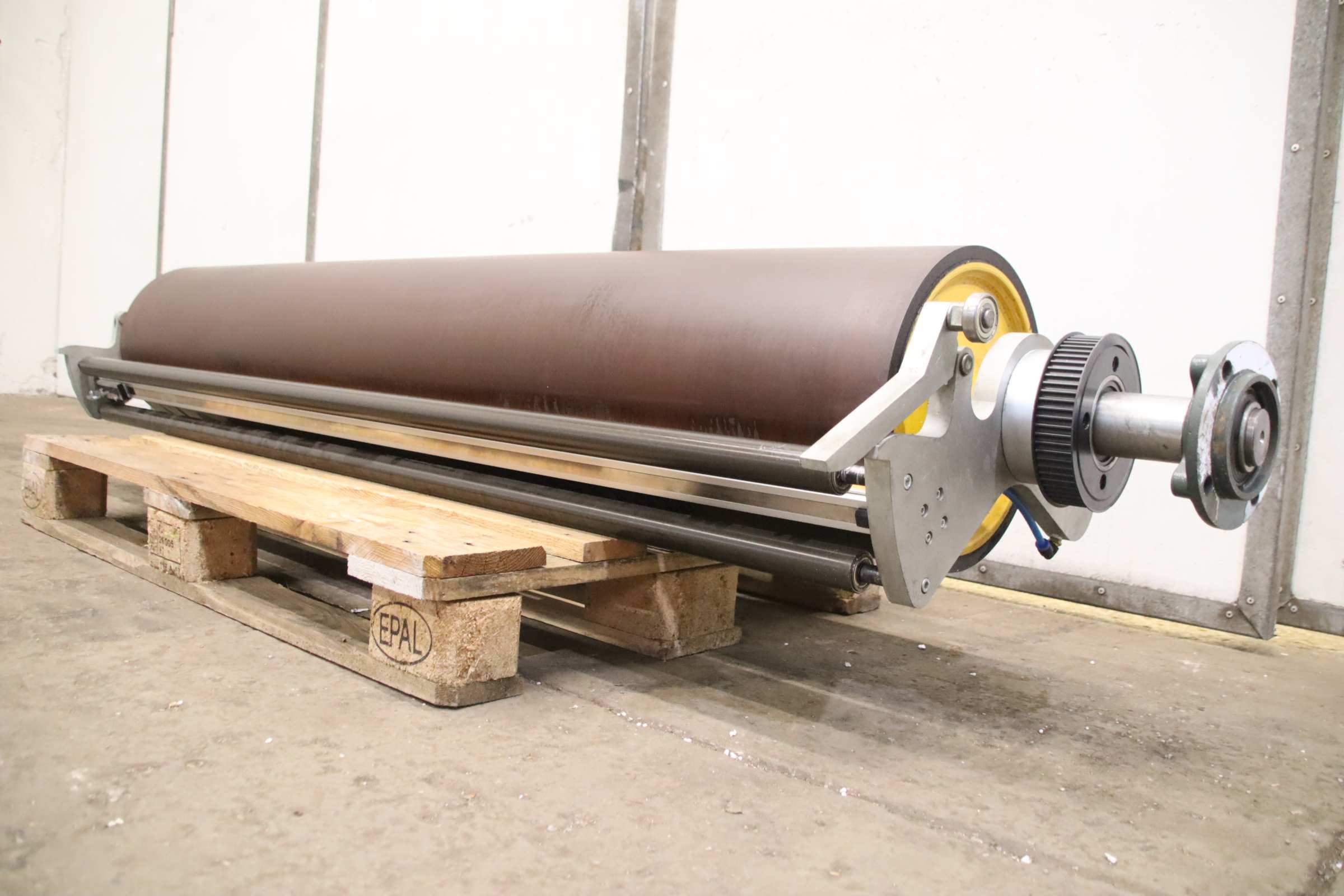 Transportrolle mit Schneidvorrichtung von unbekannt - Ø 327 x 1800 mm gummiert – Bild 9