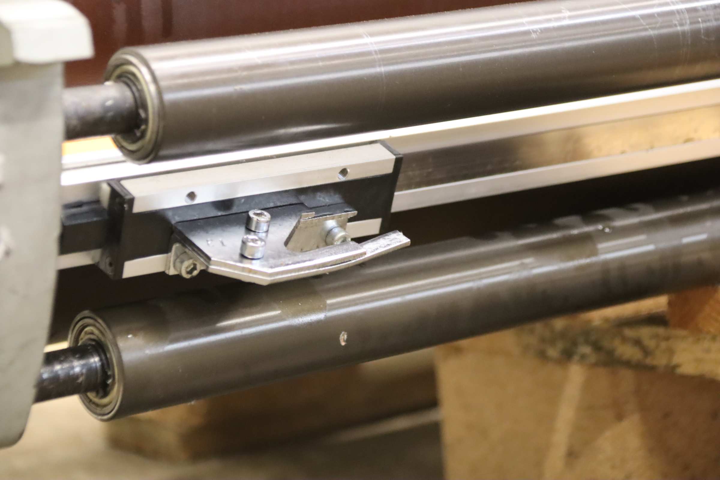 Transportrolle mit Schneidvorrichtung von unbekannt - Ø 327 x 1800 mm gummiert – Bild 10