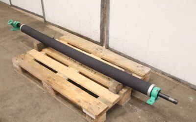 Förderbandrolle Transportrolle von unbekannt - Ø 99 x 1800 mm  gummiert