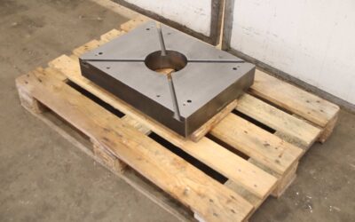 Aufspannplatte mit T Nut von unbekannt - 605/450/H97 mm