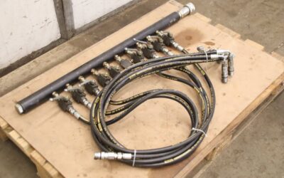 Alternative view of Hydraulik Verteiler von Parker - 10 fach