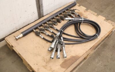 Alternative view of Hydraulik Verteiler von Parker - 10 fach