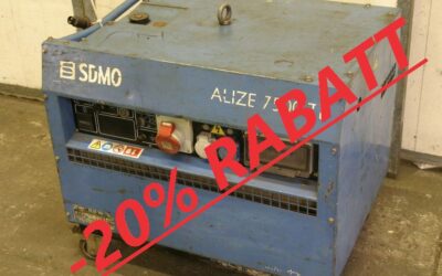 Stromerzeuger 7,0 kVA von SDMO - ALIZE 7500 TE