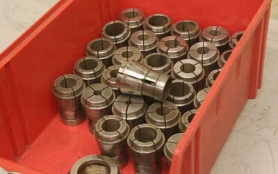 Spannzangenhülsen 29 Stück von Stahl - verschiedene Grössen