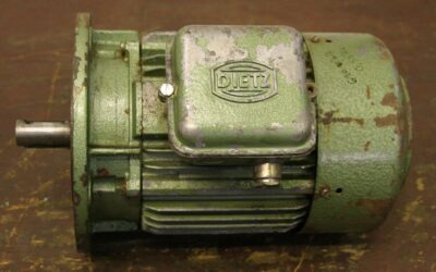 Alternative view of Elektromotor 0,55 kW 620 U/min von Dietz - B5