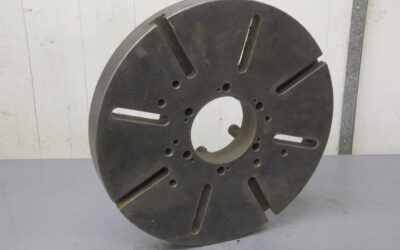 Planscheibe von Guss** - Typ 500 mm