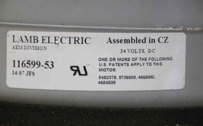 Saugturbine 24 V von Lamb Electric Gansow - 116599-53 – Bild 13