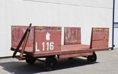 Schwerlast-Transportwagen 4 Tonnen von unbekannt - 3500/1450/H645 mm